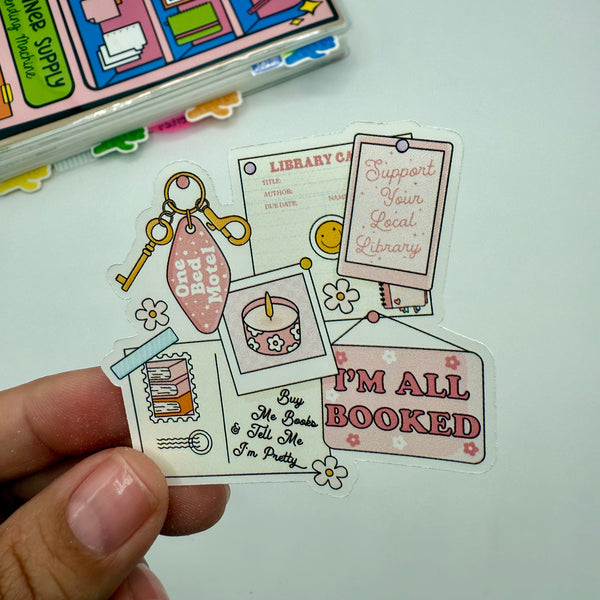 All Booked Mood Board Stickers