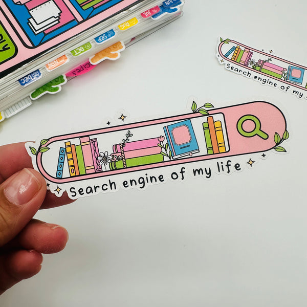 Search Engine Of My Life Vinyl Sticker