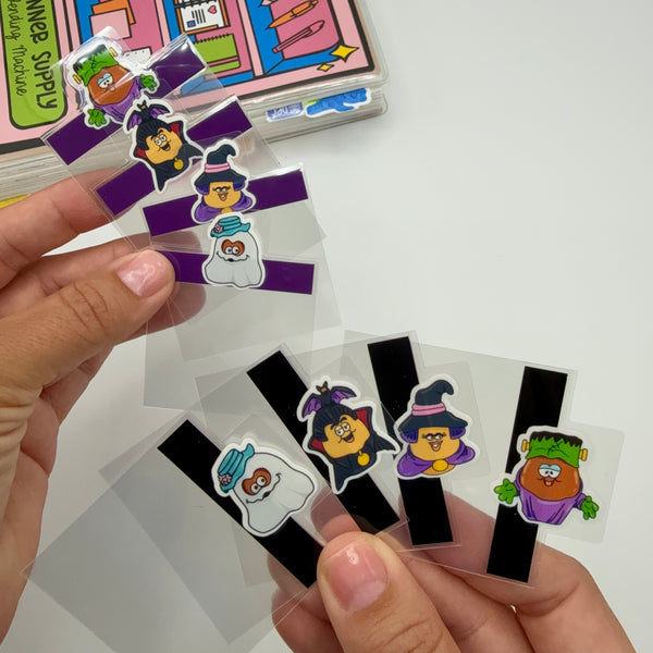 Halloween Nuggies Mini Tab Planner Dividers