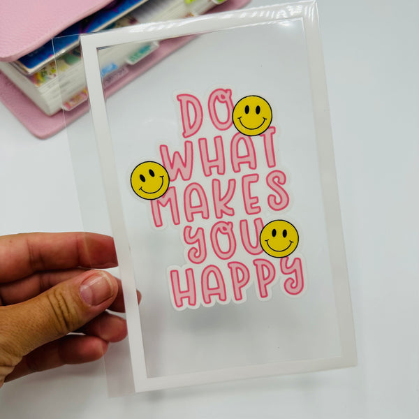 Do What Makes You Happy Dashboard