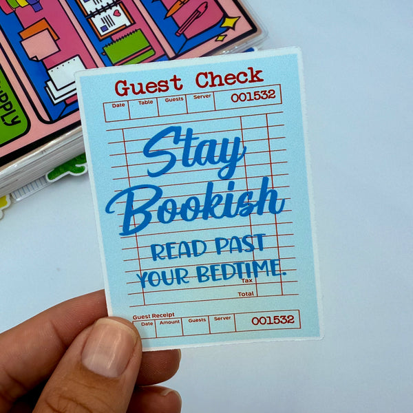 Stay Bookish Stickers