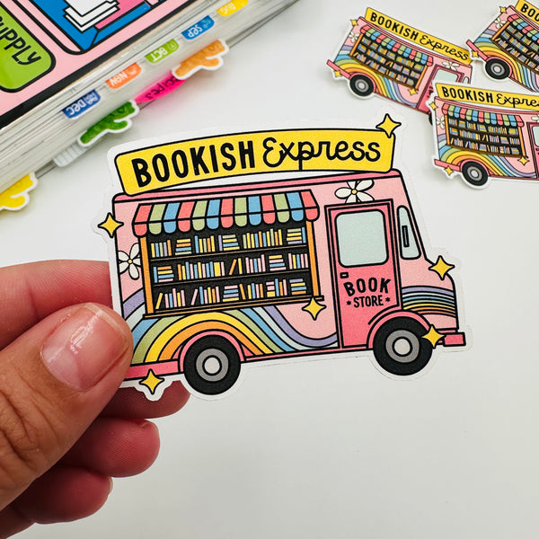 Book Express Vinyl Sticker