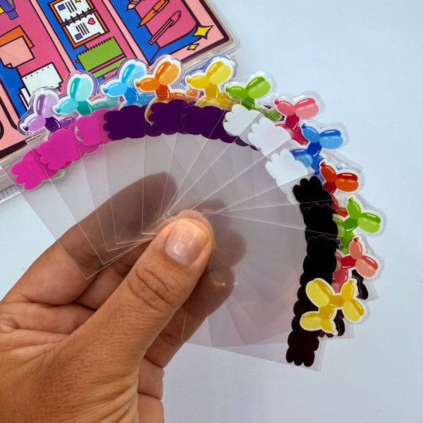 Balloon Dog Mini Tab Planner Dividers