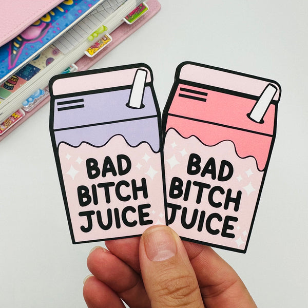 Bad Bitch Juice Vinyl Stickers