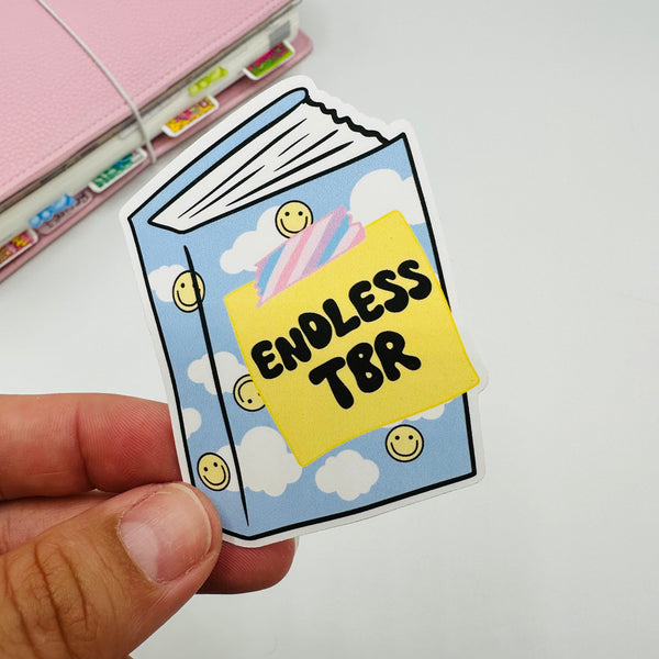 Endless TBR Vinyl Stickers