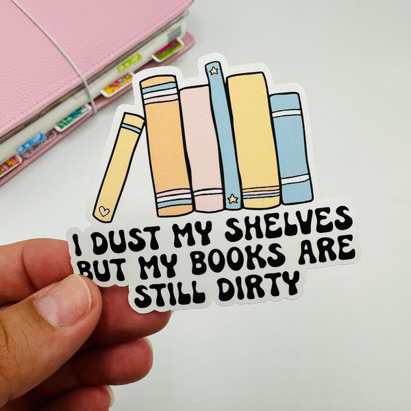 Dirty Books Vinyl Stickers