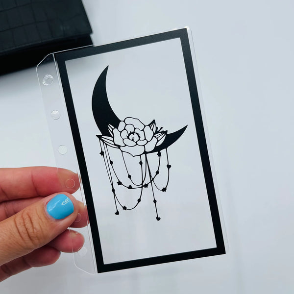 Moon and Flower Dashboard