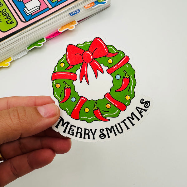 Merry Smutmas Vinyl Stickers