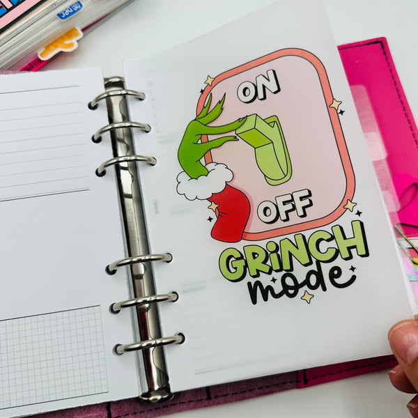 Grinch Mode On Vellum Dashboard
