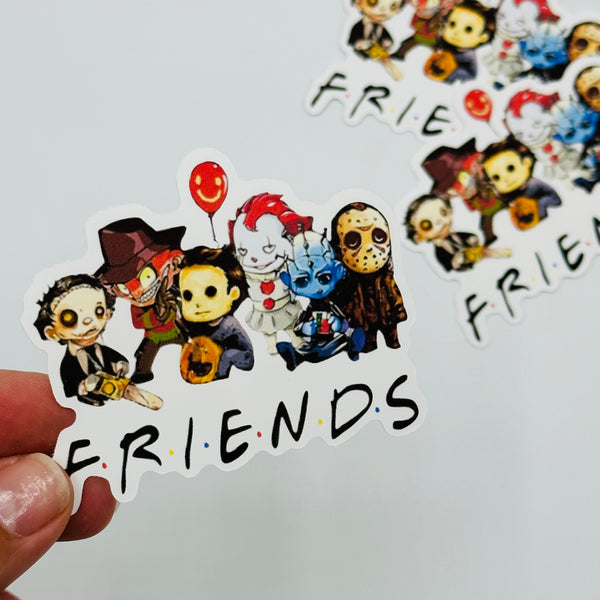 Horror Friends Vinyl Stickers