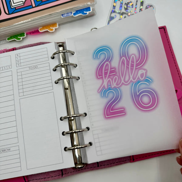 Neon Hello 2026 Vellum Dashboard