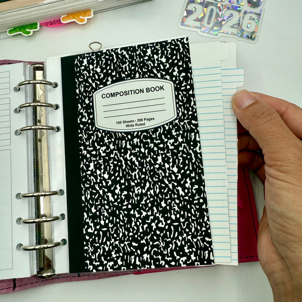 Composition Notebook Interactive Dashboard