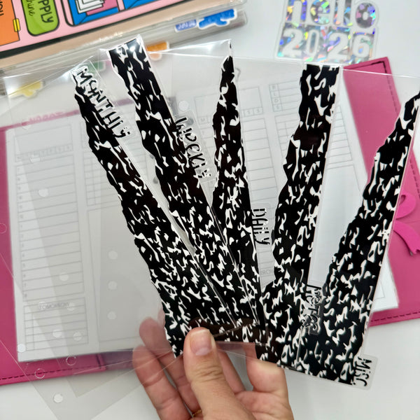 Composition Paper Dividers - TOP TABS
