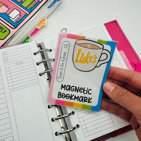 Coffee Cup Magnetic Bookmark