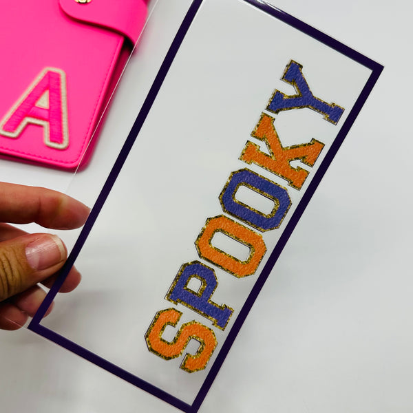 Spooky Varsity Letter Dashboard
