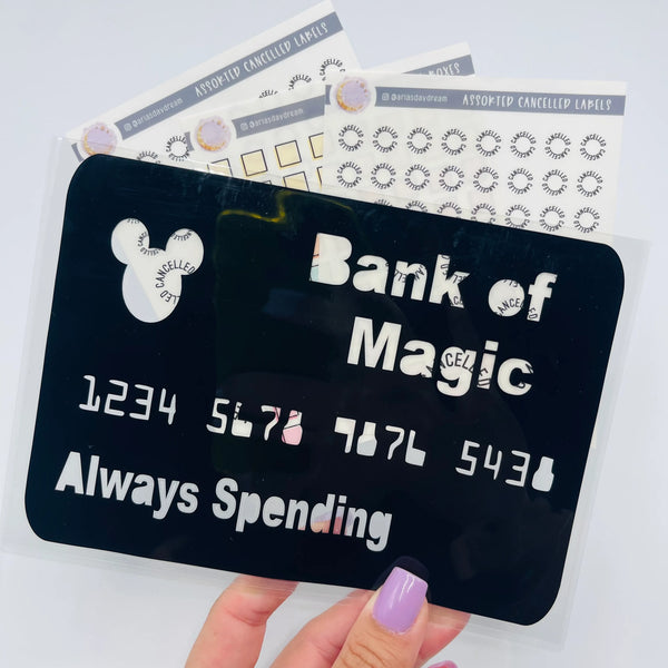 Bank of Magic Sticker Storage Pocket