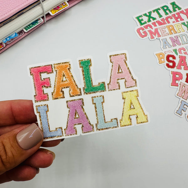 FaLaLa Vinyl Stickers