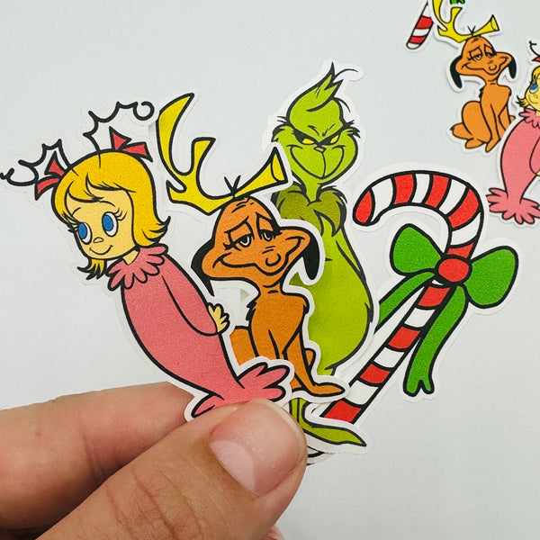 Grinch Gang Vinyl Stickers