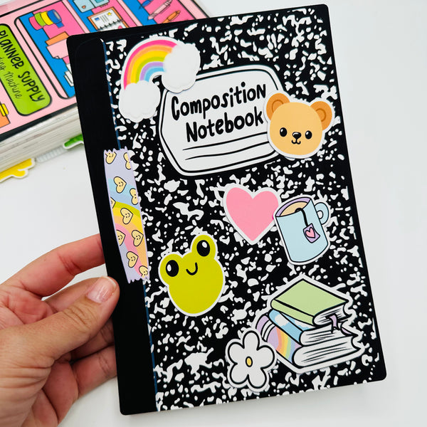 Composition Notebook Cover Sticker