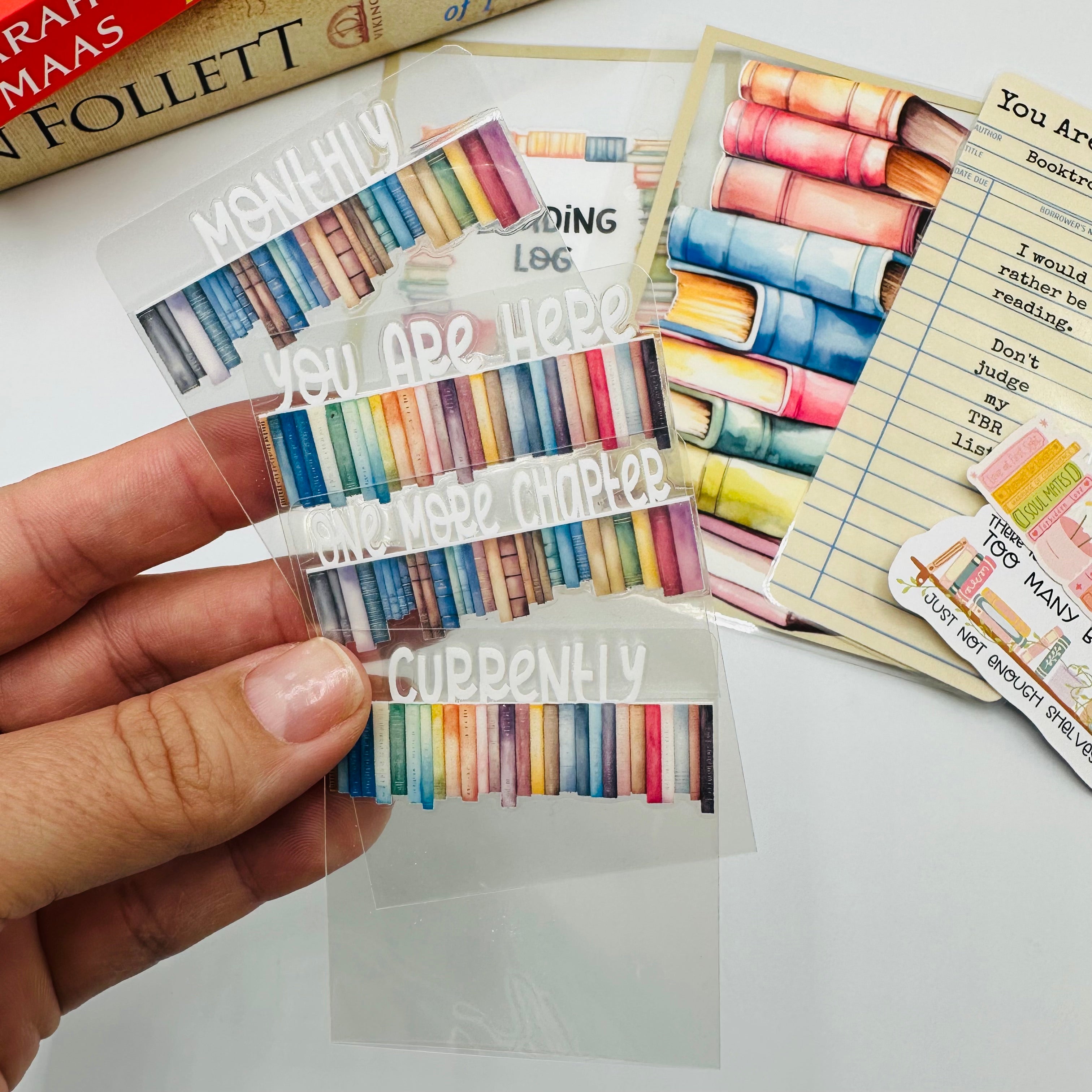 Tab Border Book Border Mini Tab Dividers - TOP TABS – TypeAforAlexa