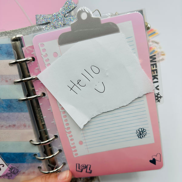 Whimsical Clipboard Dashboard