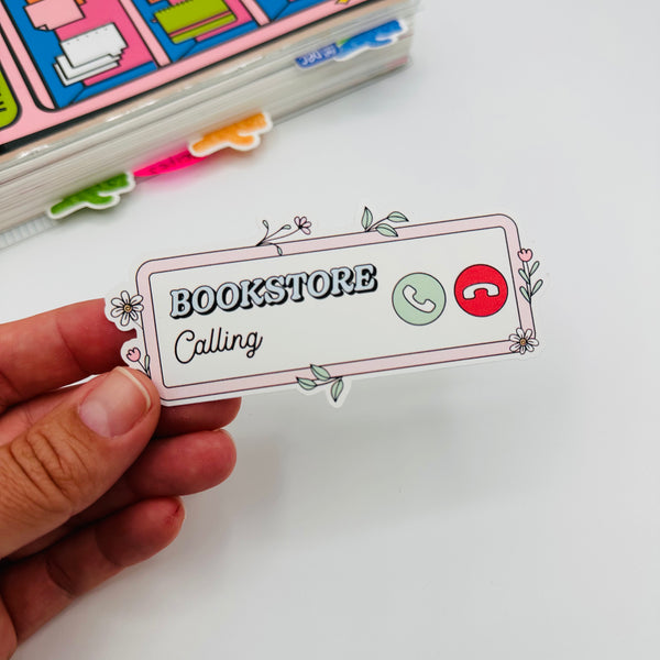 Book Store Calling Vinyl Stickers