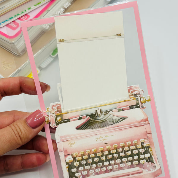 Typewriter Interactive Dashboard