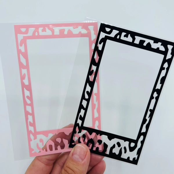 Leopard Polaroid Frame Dashboard