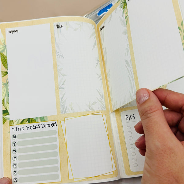 Greenery Full Page Bujo Sticker Kit