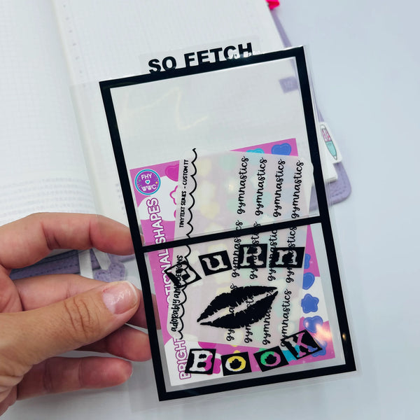 Burn Book Pocket Dash for Ring Planners