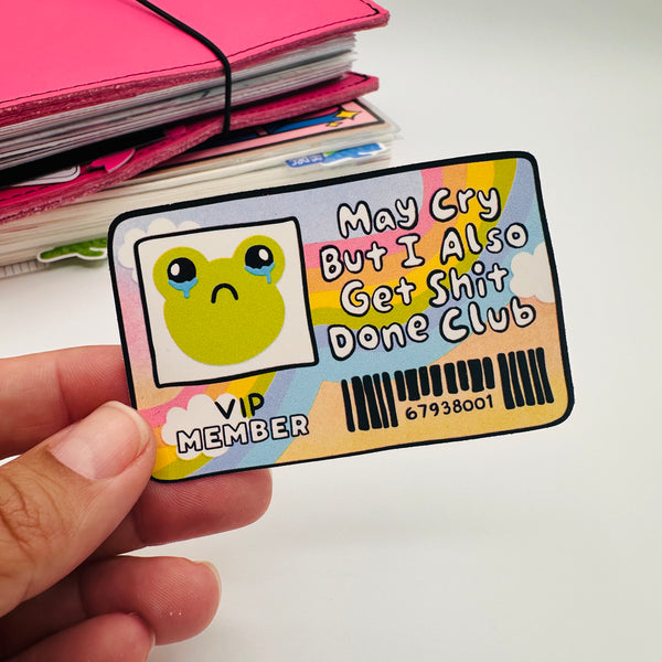 Get Shit Done Club Stickers