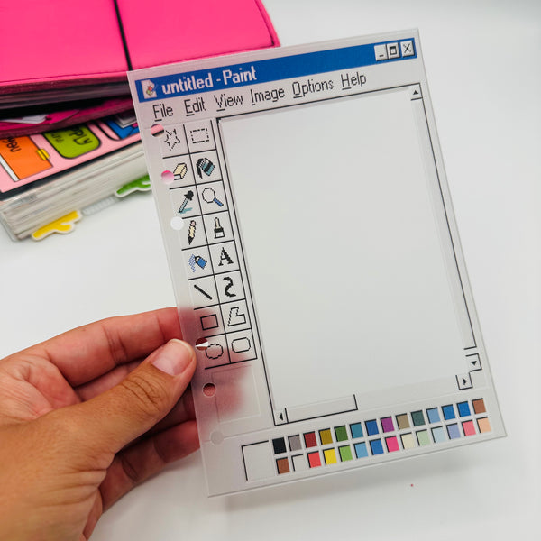 Paint Program Vellum Dashboard