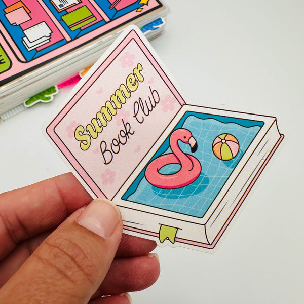 Summer Book Club Stickers