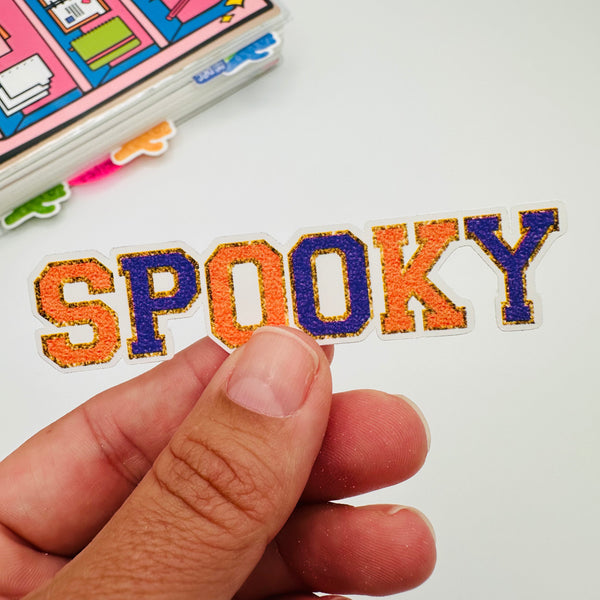 Spooky Varsity Stickers