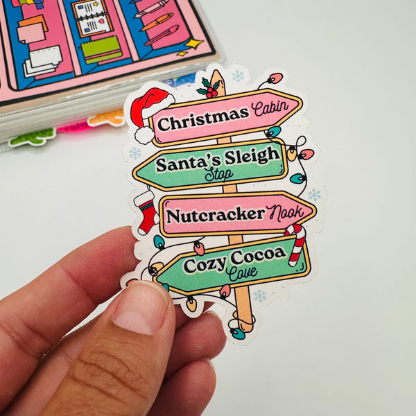 Christmas Sign Stickers