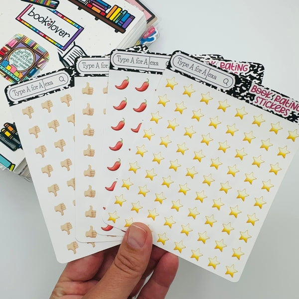 Book Rating Stickers