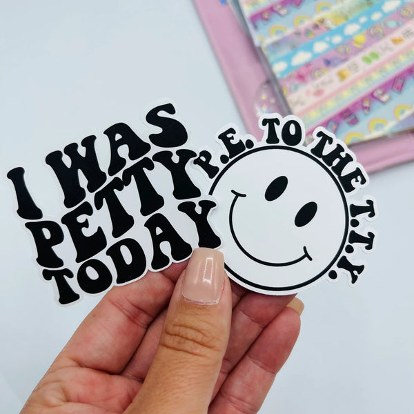 Petty Vinyl Stickers