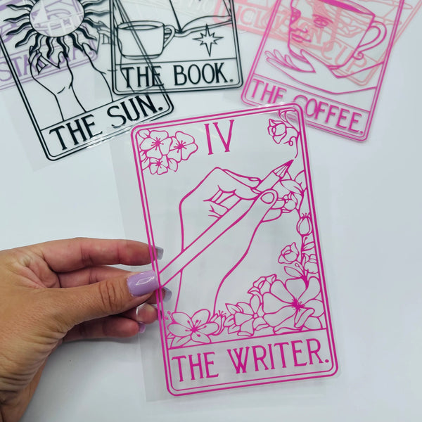 The Writer Tarot Dashboard