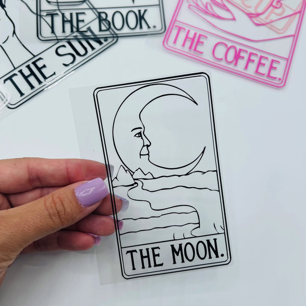 The Moon Tarot Dashboard