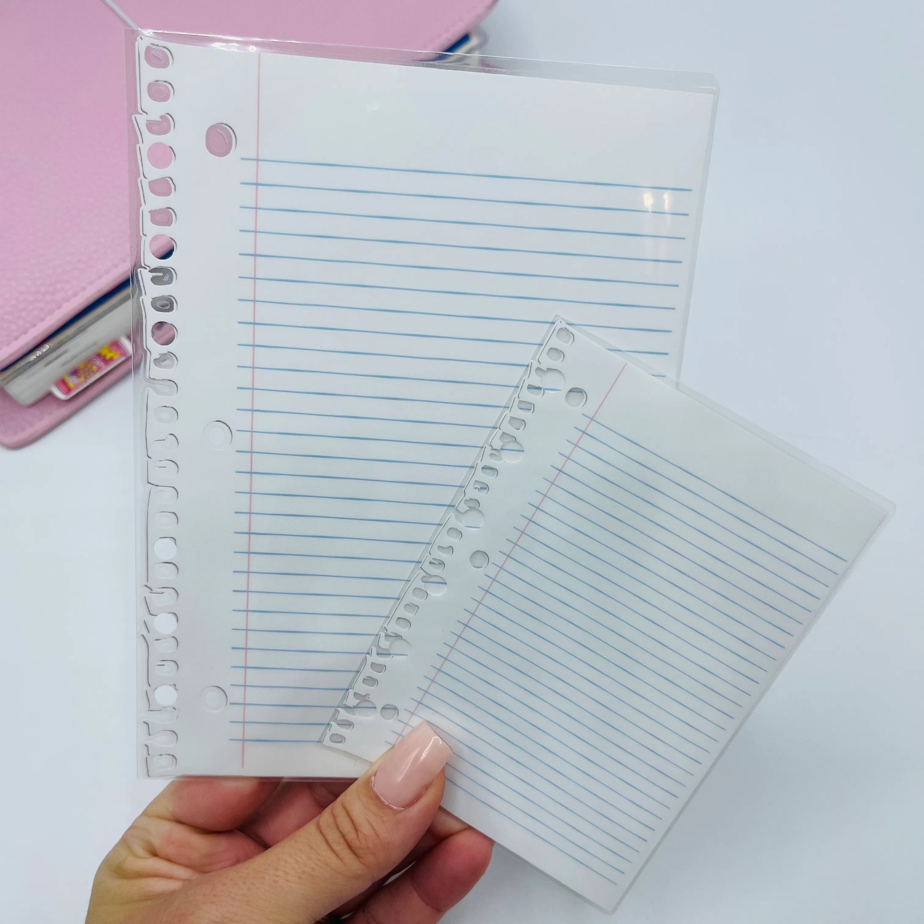 Ripped Notebook Paper Dashboard – TypeAforAlexa